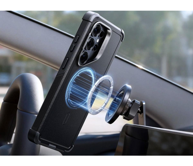 ESR Cyber Tough Kickstand Magsafe Galaxy S26 Ultra Black - 1500177 - zdjęcie 4